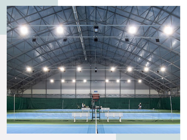 Строительство теннисных кортов в Архангельск от 617 руб.