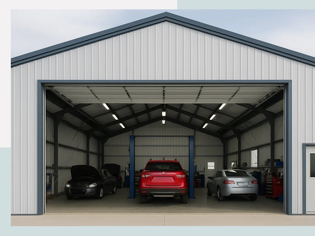 Ангары из сэндвич панелей от 617 руб. в Архангельск