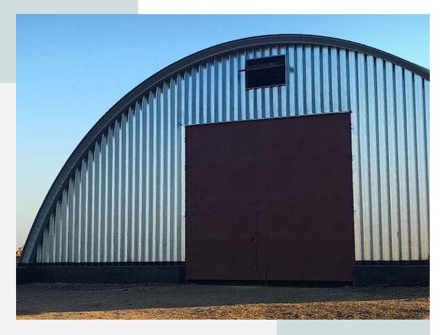 Бескаркасные ангары в Архангельске