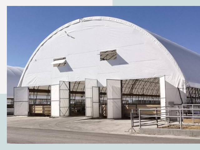 Тентовые ангары по цене 617 руб. в Архангельск