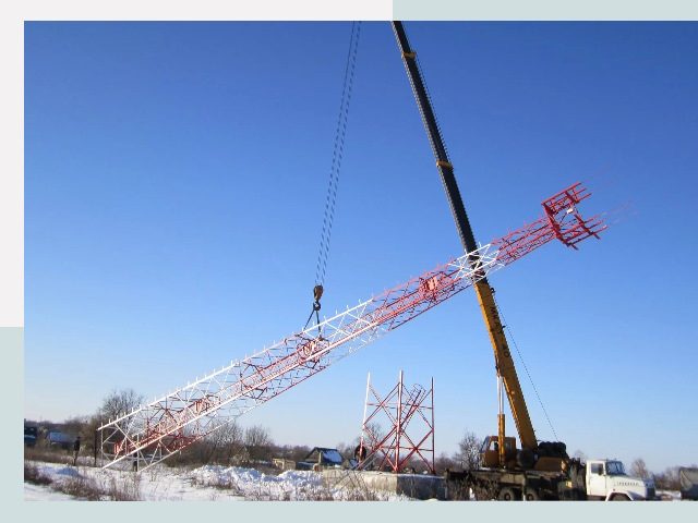 Строительство башен связи в Архангельске от 617 руб.