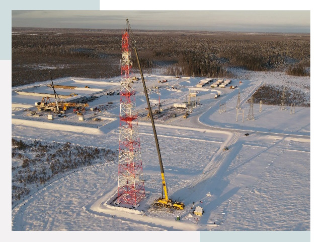 Мачты связи в Архангельске