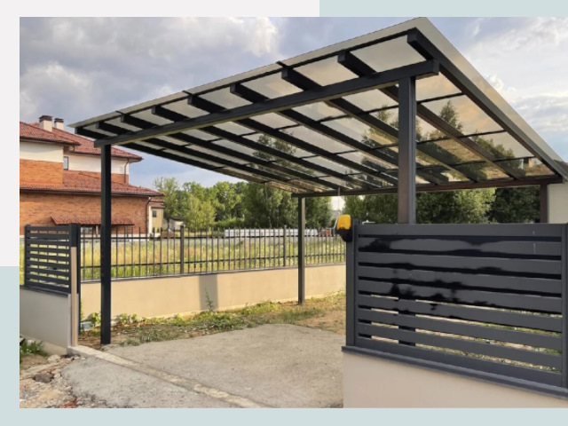 Металлические навесы в Архангельск от 617 руб. за м²