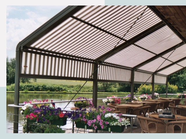 Элегантные навесы для кафе от 617 руб в Архангельск