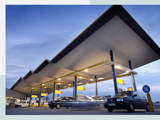 Навесы для АЗС в Архангельск от 617 руб. - Защита и комфорт