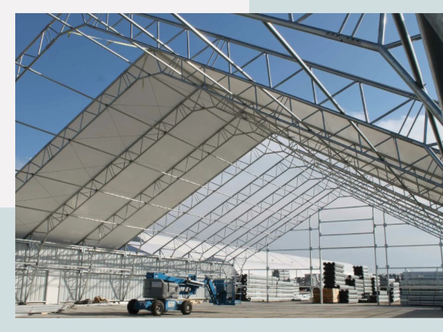 Каркасно-тентовые сооружения от СтальСтрой-Рхн по цене 617 руб.